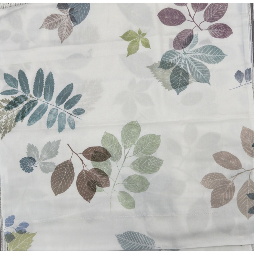 Schlossberg Euro Sham Eliv Blanc Floral White 100% Cotton Sateen Switzerland